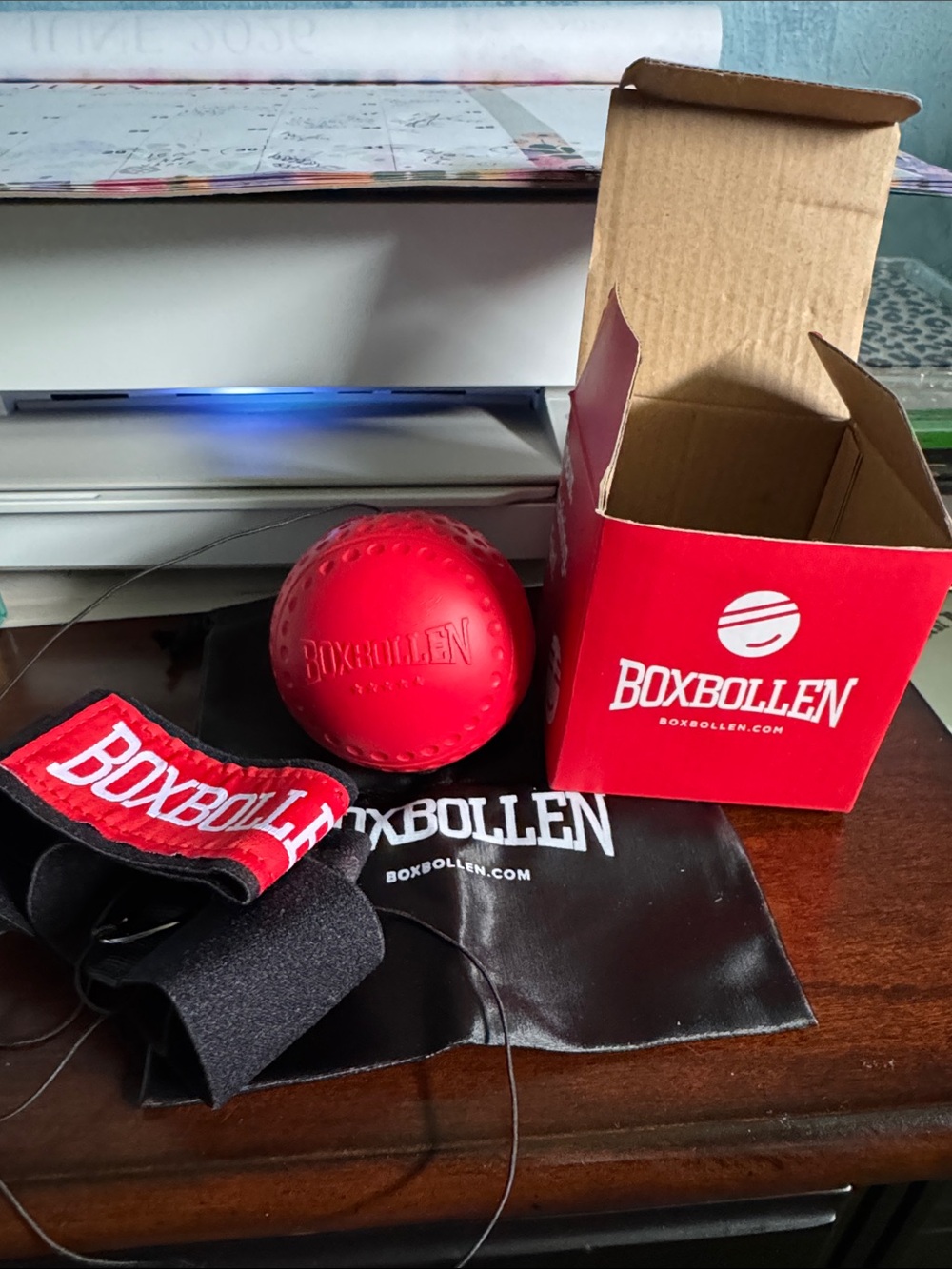bolle Red Training Focus Ball with Branded Box
